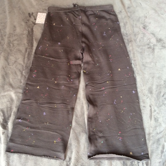 NWT Free People Paint Splatter Sideline Pants - Picture 6 of 7